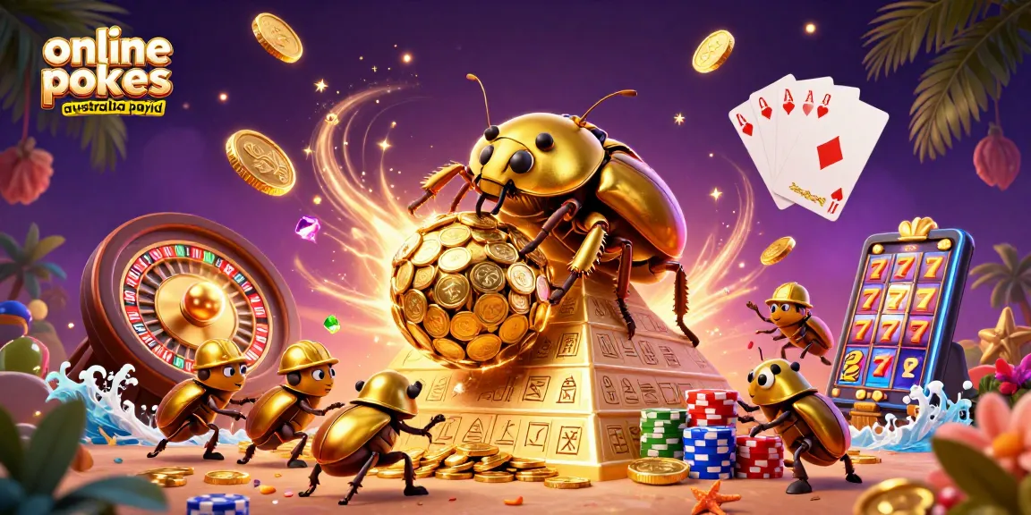 Spin and win at online pokies Australia PayID with vibrant, dynamic casino elements.